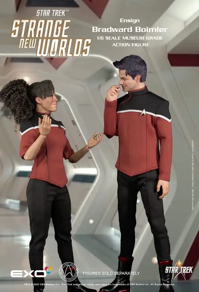 Star Trek: Strange New Worlds 1/6 Ensign Boimler akciófigura 30 cm termékfotó