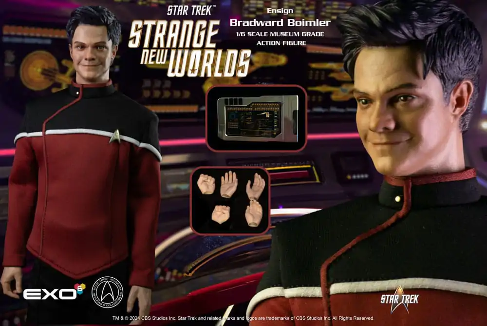 Star Trek: Strange New Worlds 1/6 Ensign Boimler akciófigura 30 cm termékfotó