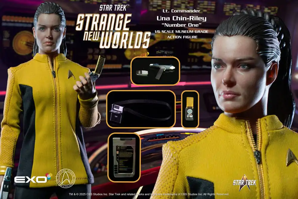Star Trek: Strange New Worlds 1/6 Lt. Com Una Chin-Riley akciófigura 30 cm termékfotó
