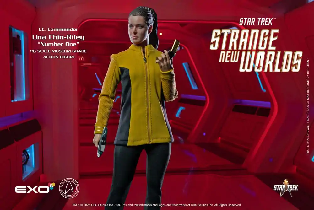 Star Trek: Strange New Worlds 1/6 Lt. Com Una Chin-Riley akciófigura 30 cm termékfotó
