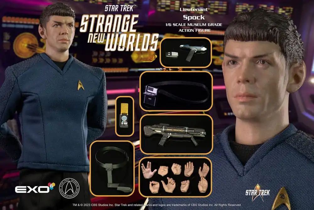 Star Trek: Strange New Worlds 1/6 Spock akciófigura 30 cm termékfotó