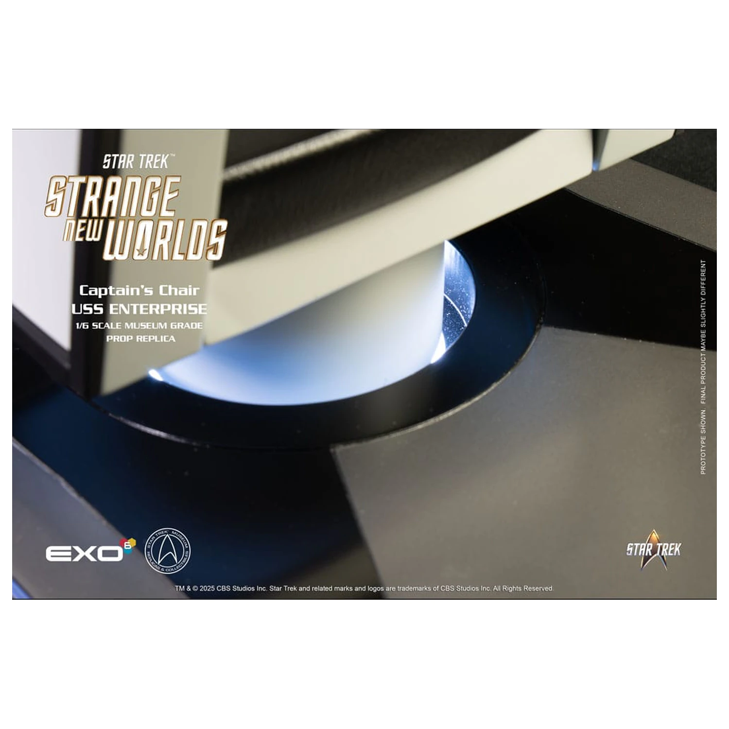 Star Trek: Strange New Worlds 1/6 U.S.S. Enterprise Command Chair 19 cm termékfotó