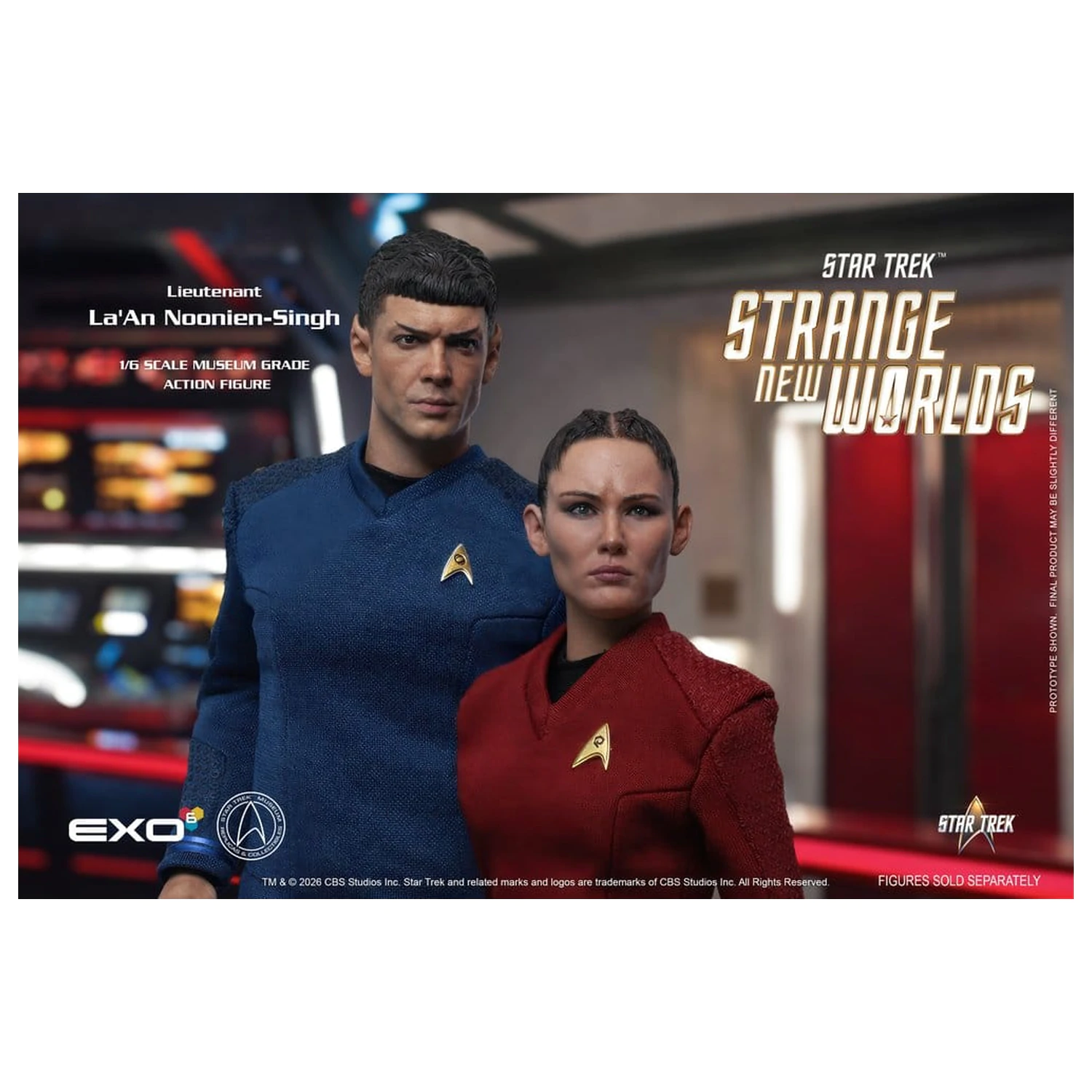 Star Trek: Strange New Worlds akciófigura 1/6 Lt. La'An Noonien-Singh 28 cm termékfotó