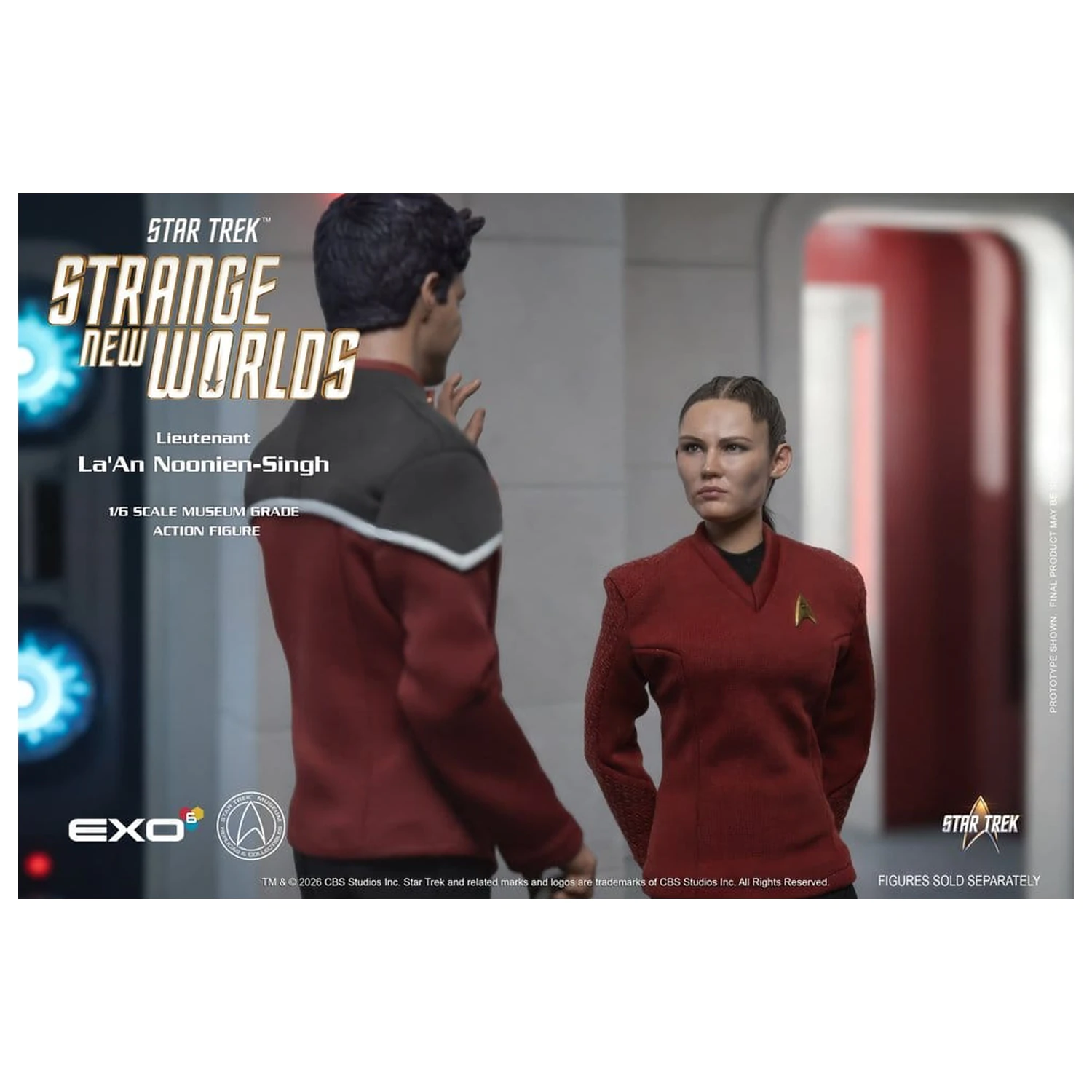 Star Trek: Strange New Worlds akciófigura 1/6 Lt. La'An Noonien-Singh 28 cm termékfotó