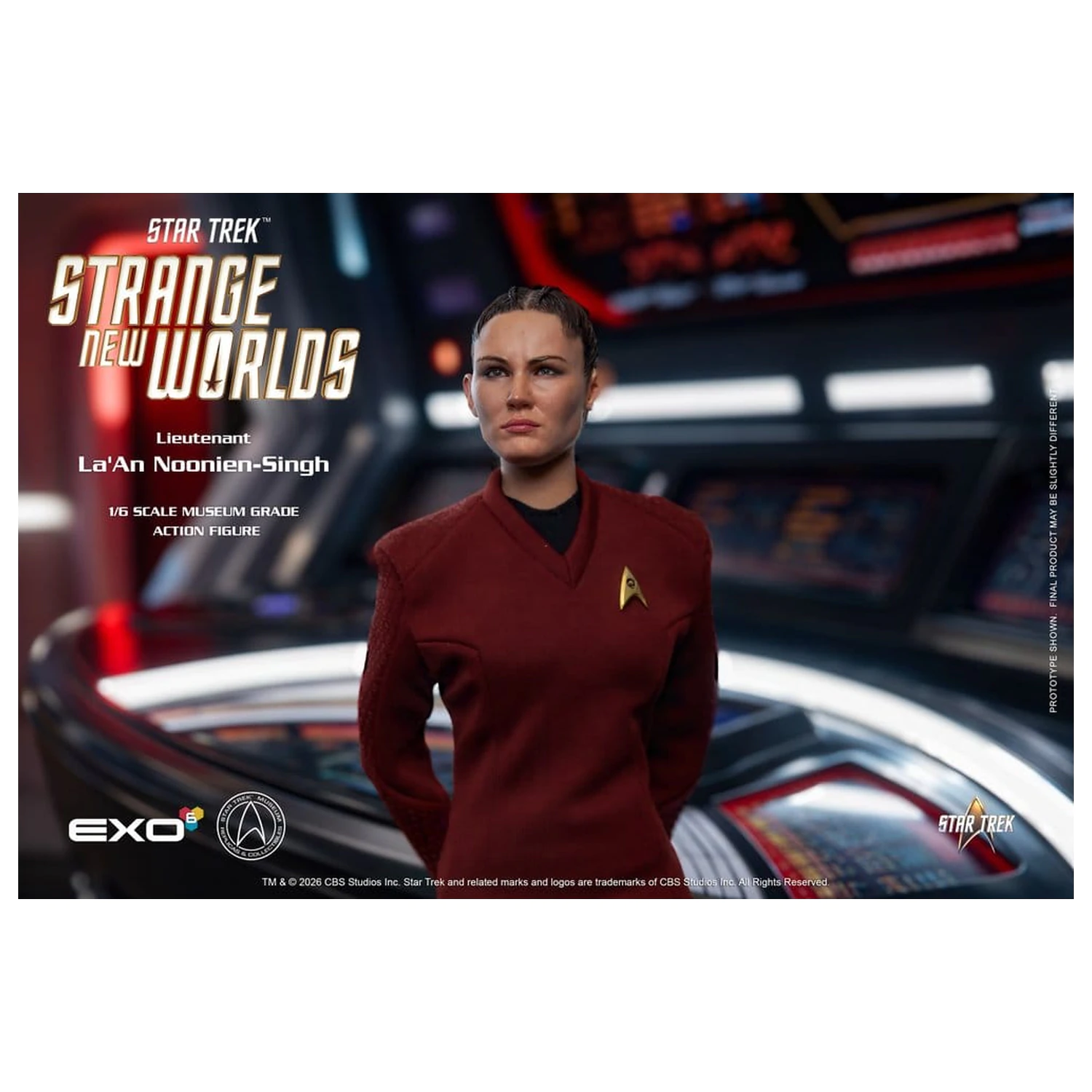 Star Trek: Strange New Worlds akciófigura 1/6 Lt. La'An Noonien-Singh 28 cm termékfotó