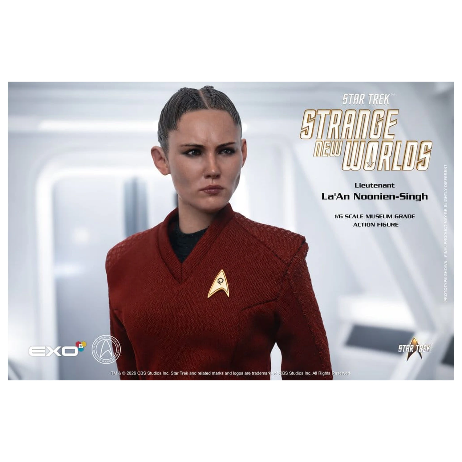 Star Trek: Strange New Worlds akciófigura 1/6 Lt. La'An Noonien-Singh 28 cm termékfotó