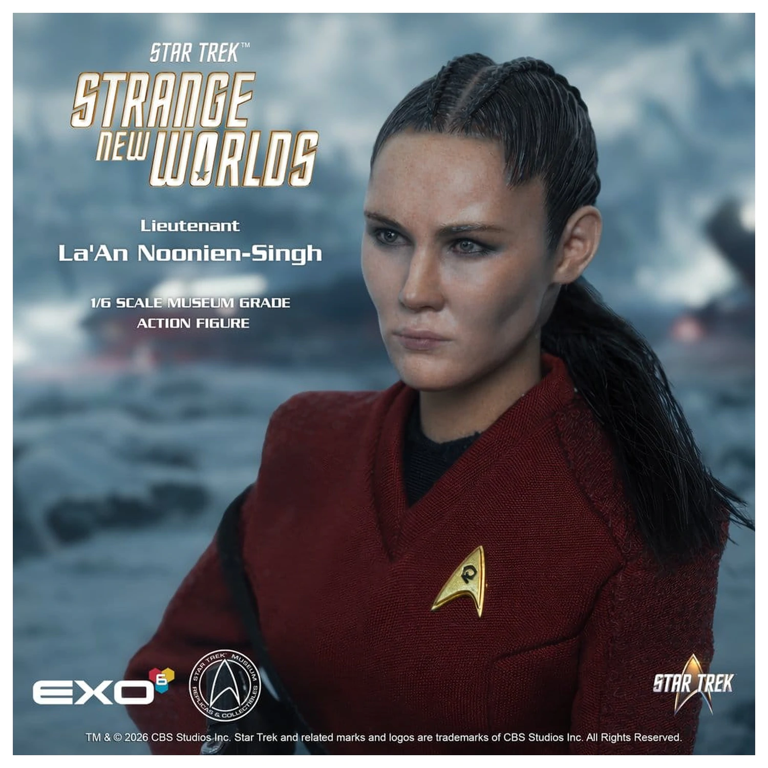 Star Trek: Strange New Worlds akciófigura 1/6 Lt. La'An Noonien-Singh 28 cm termékfotó