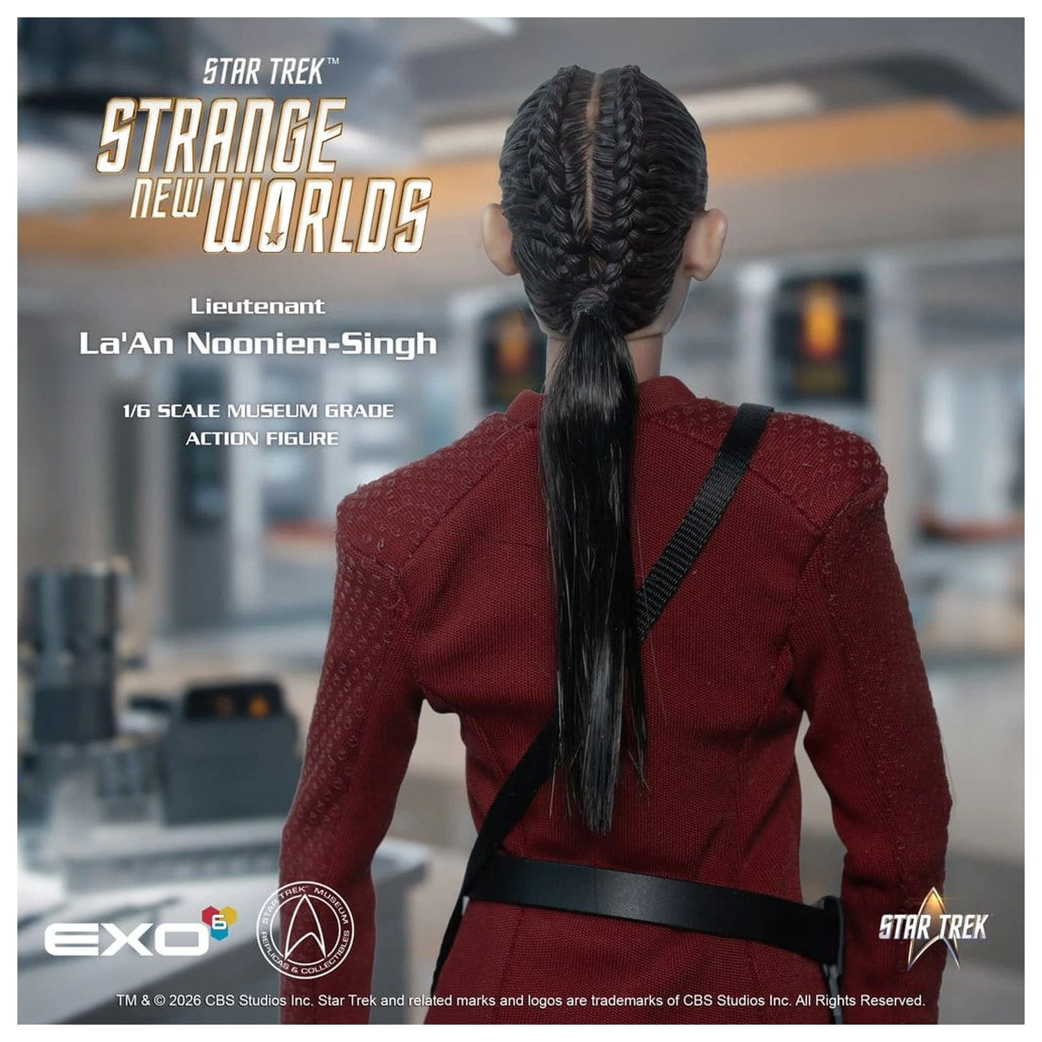 Star Trek: Strange New Worlds akciófigura 1/6 Lt. La'An Noonien-Singh 28 cm termékfotó