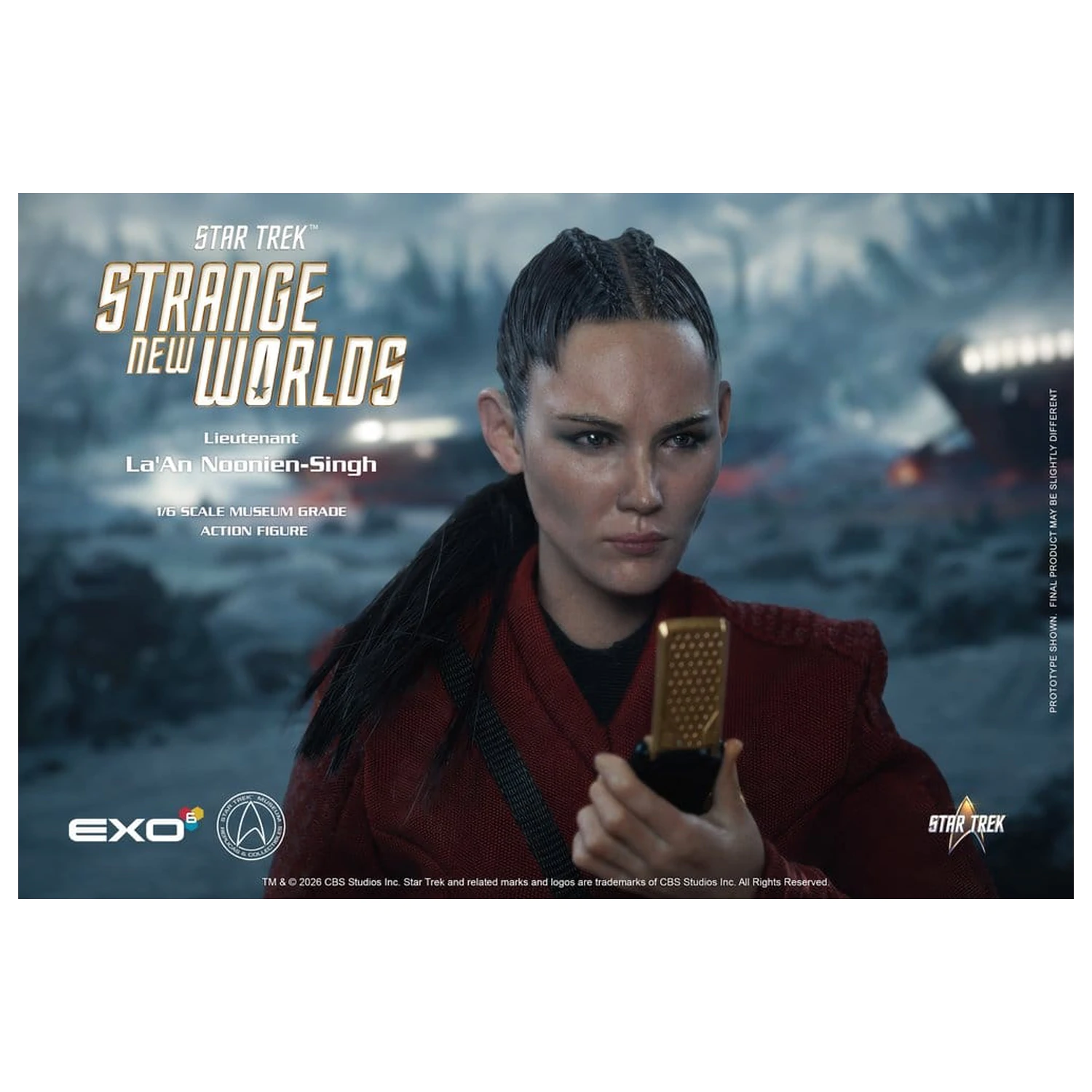 Star Trek: Strange New Worlds akciófigura 1/6 Lt. La'An Noonien-Singh 28 cm termékfotó