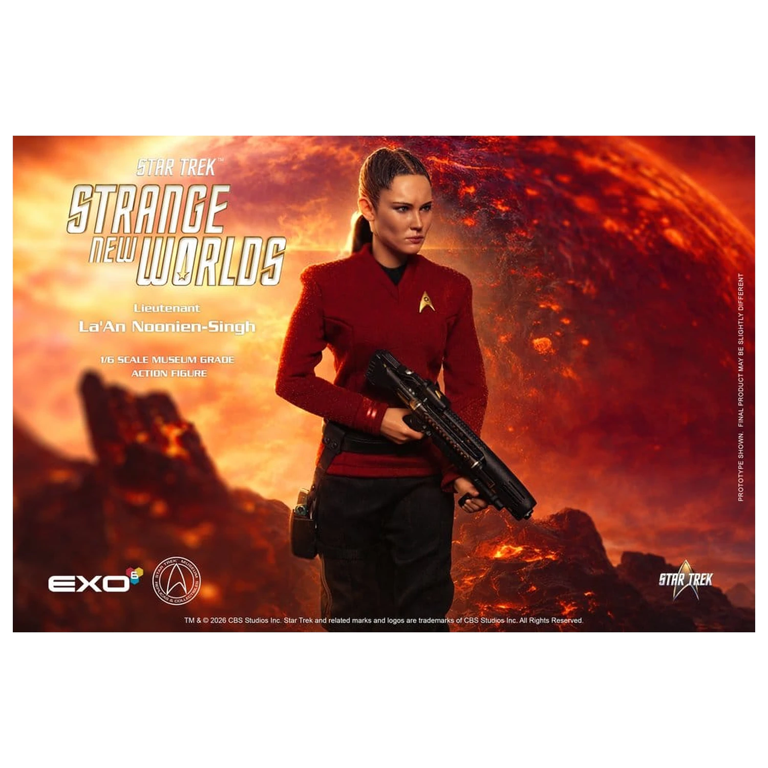 Star Trek: Strange New Worlds akciófigura 1/6 Lt. La'An Noonien-Singh 28 cm termékfotó
