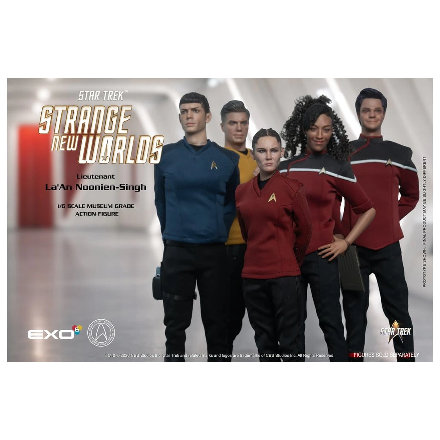 Star Trek: Strange New Worlds akciófigura 1/6 Lt. La'An Noonien-Singh 28 cm termékfotó