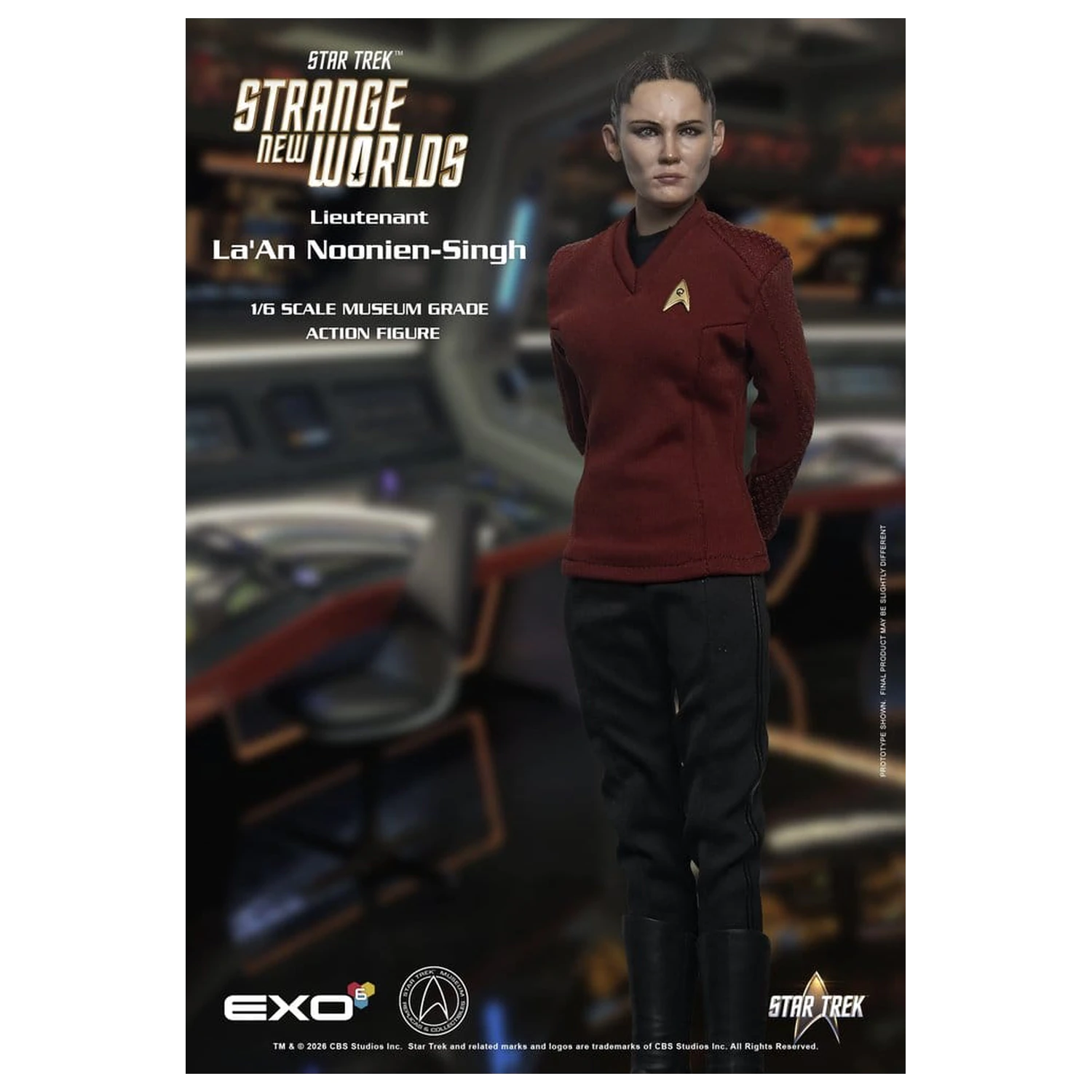 Star Trek: Strange New Worlds akciófigura 1/6 Lt. La'An Noonien-Singh 28 cm termékfotó