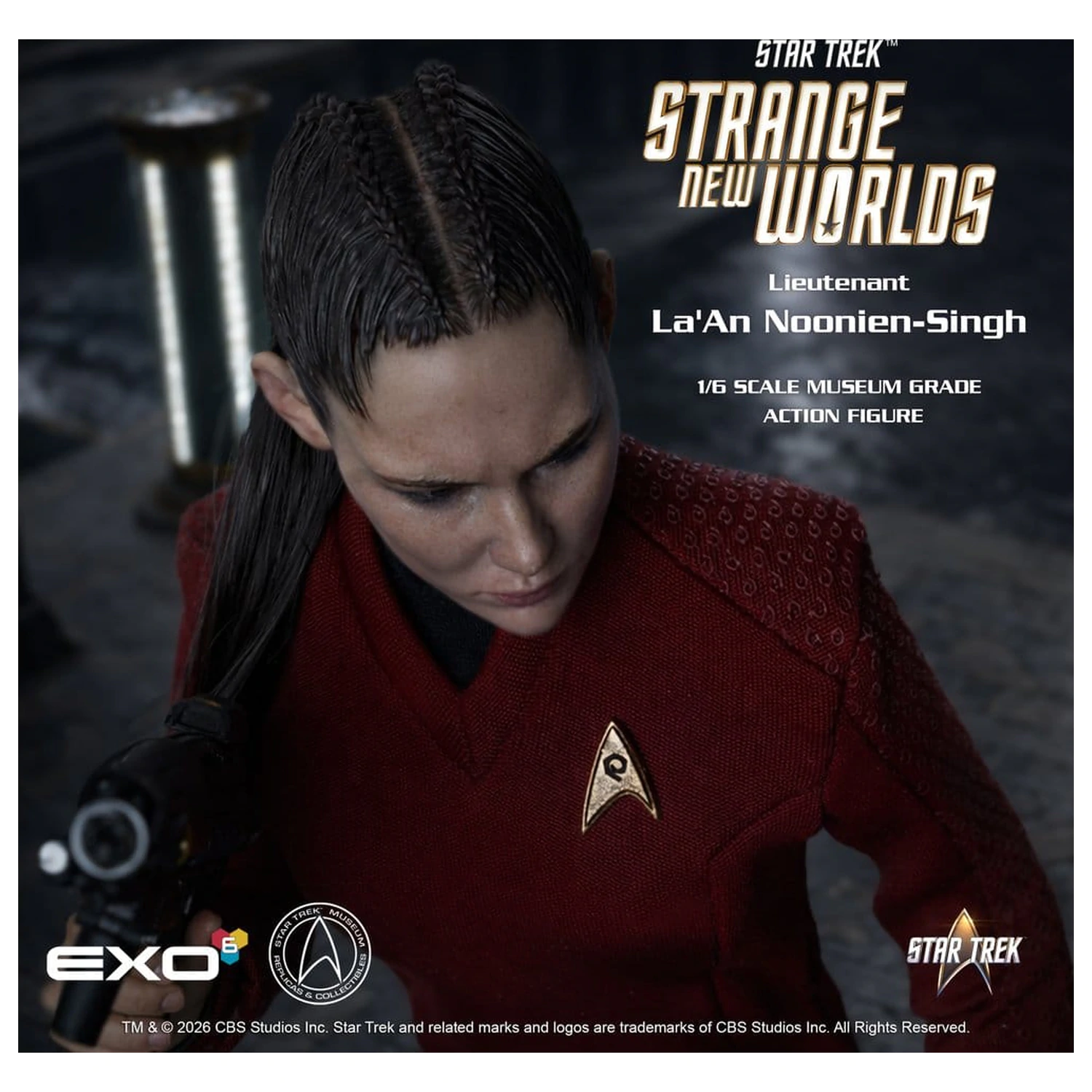 Star Trek: Strange New Worlds akciófigura 1/6 Lt. La'An Noonien-Singh 28 cm termékfotó