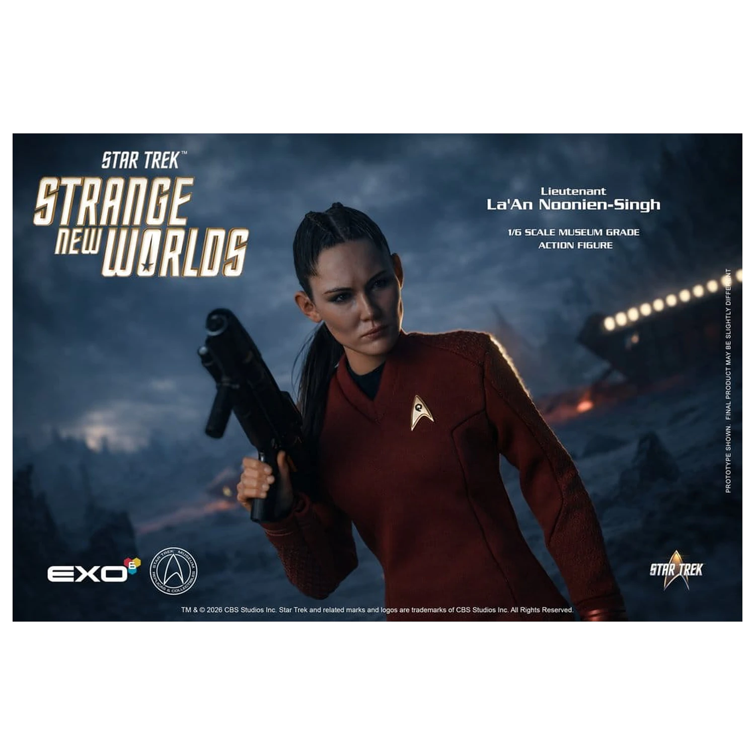 Star Trek: Strange New Worlds akciófigura 1/6 Lt. La'An Noonien-Singh 28 cm termékfotó
