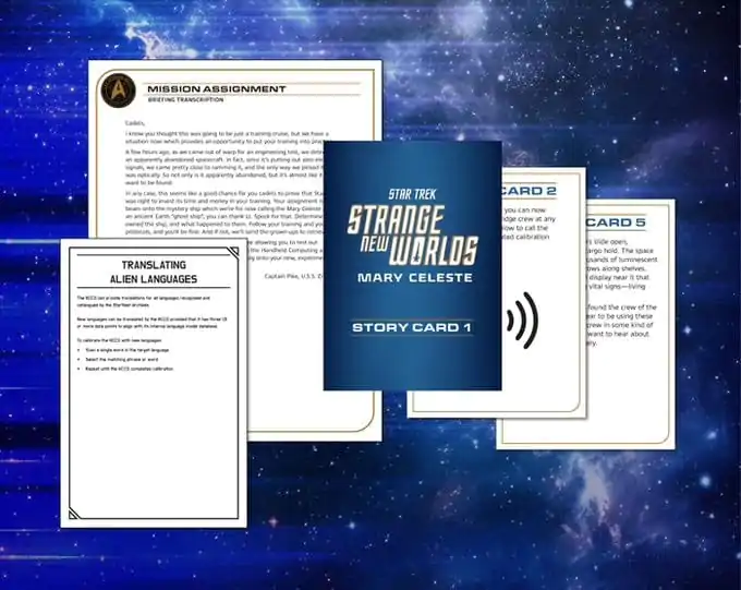 Star Trek Strange New Worlds Escape Room Game Mary Celeste Angol nyelvű termékfotó