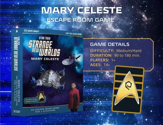 Star Trek Strange New Worlds Escape Room Game Mary Celeste Angol nyelvű termékfotó
