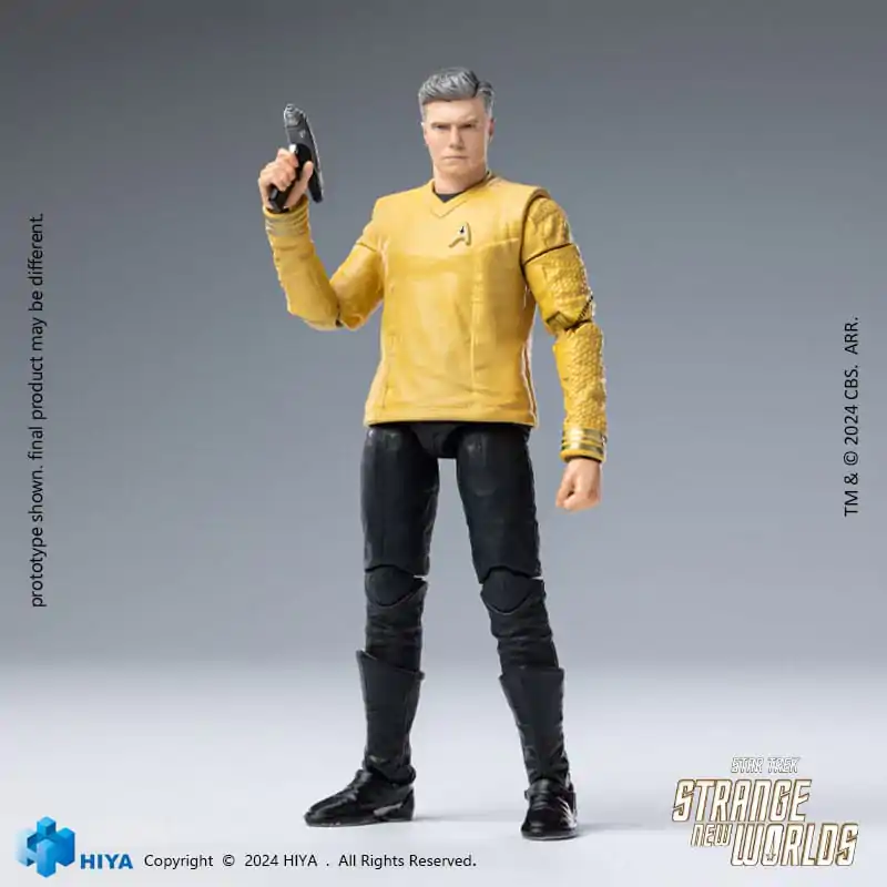 Star Trek Strange New Worlds Exquisite Mini Series 1/18 Pike akciófigura 11 cm termékfotó