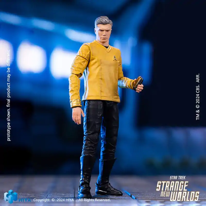 Star Trek Strange New Worlds Exquisite Mini Series 1/18 Pike akciófigura 11 cm termékfotó