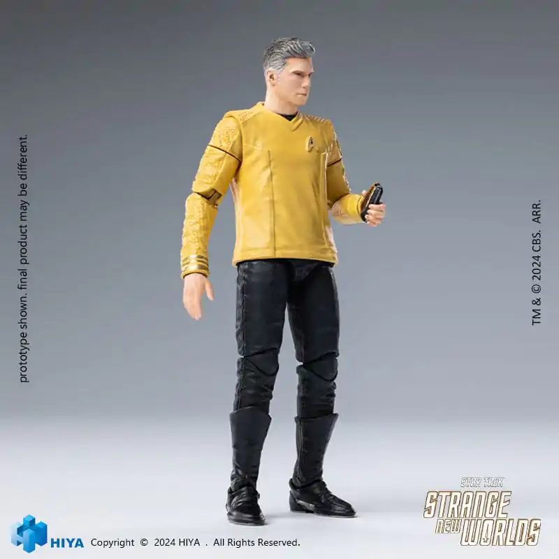 Star Trek Strange New Worlds Exquisite Mini Series 1/18 Pike akciófigura 11 cm termékfotó