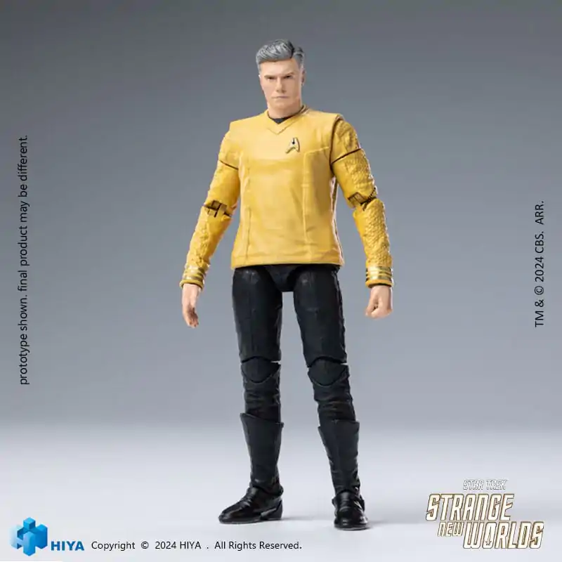 Star Trek Strange New Worlds Exquisite Mini Series 1/18 Pike akciófigura 11 cm termékfotó