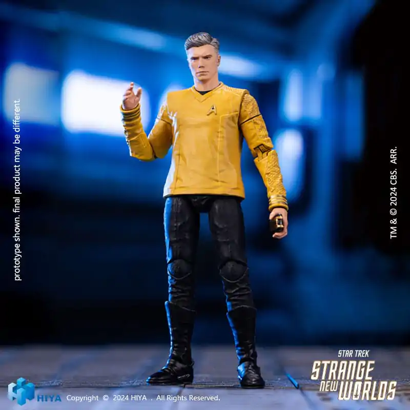 Star Trek Strange New Worlds Exquisite Mini Series 1/18 Pike akciófigura 11 cm termékfotó