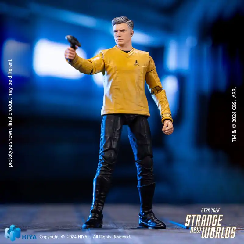 Star Trek Strange New Worlds Exquisite Mini Series 1/18 Pike akciófigura 11 cm termékfotó