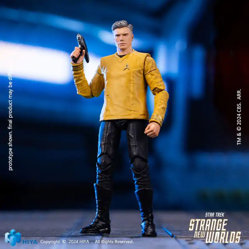 Star Trek Strange New Worlds Exquisite Mini Series 1/18 Pike akciófigura 11 cm termékfotó