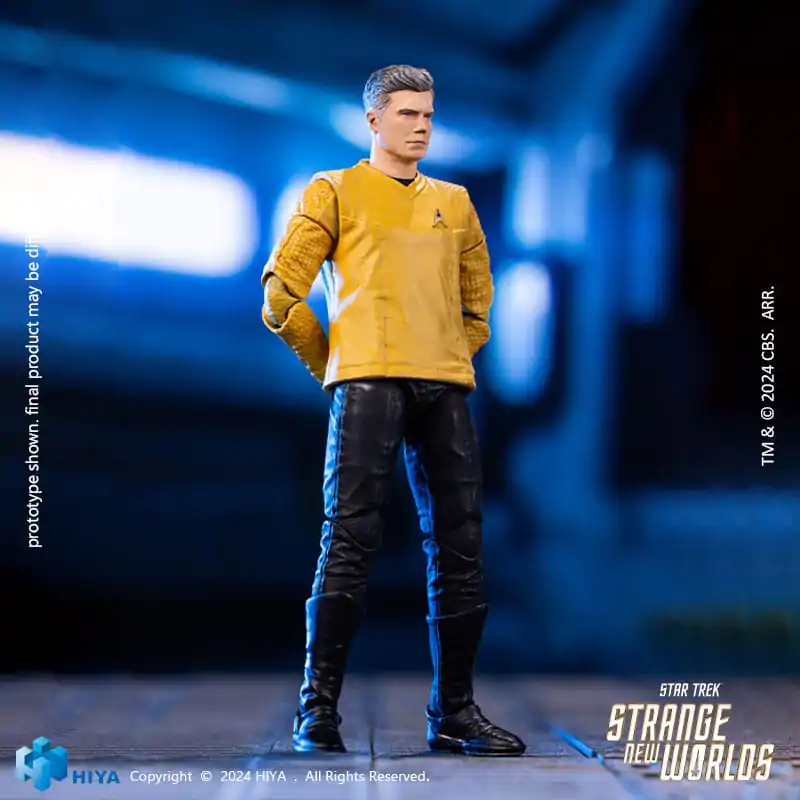 Star Trek Strange New Worlds Exquisite Mini Series 1/18 Pike akciófigura 11 cm termékfotó