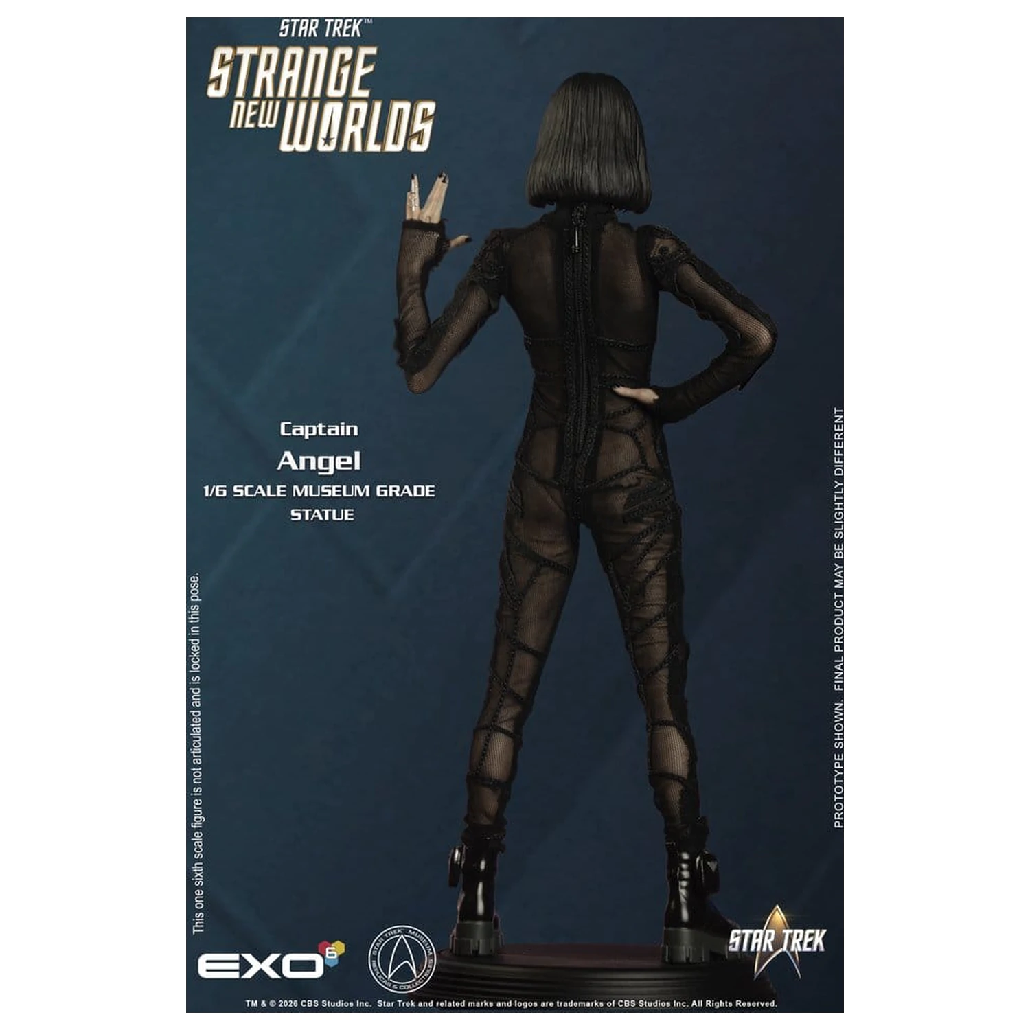 Star Trek: Strange New Worlds Mixed Media figura 1/6 Captain Angel 28 cm termékfotó