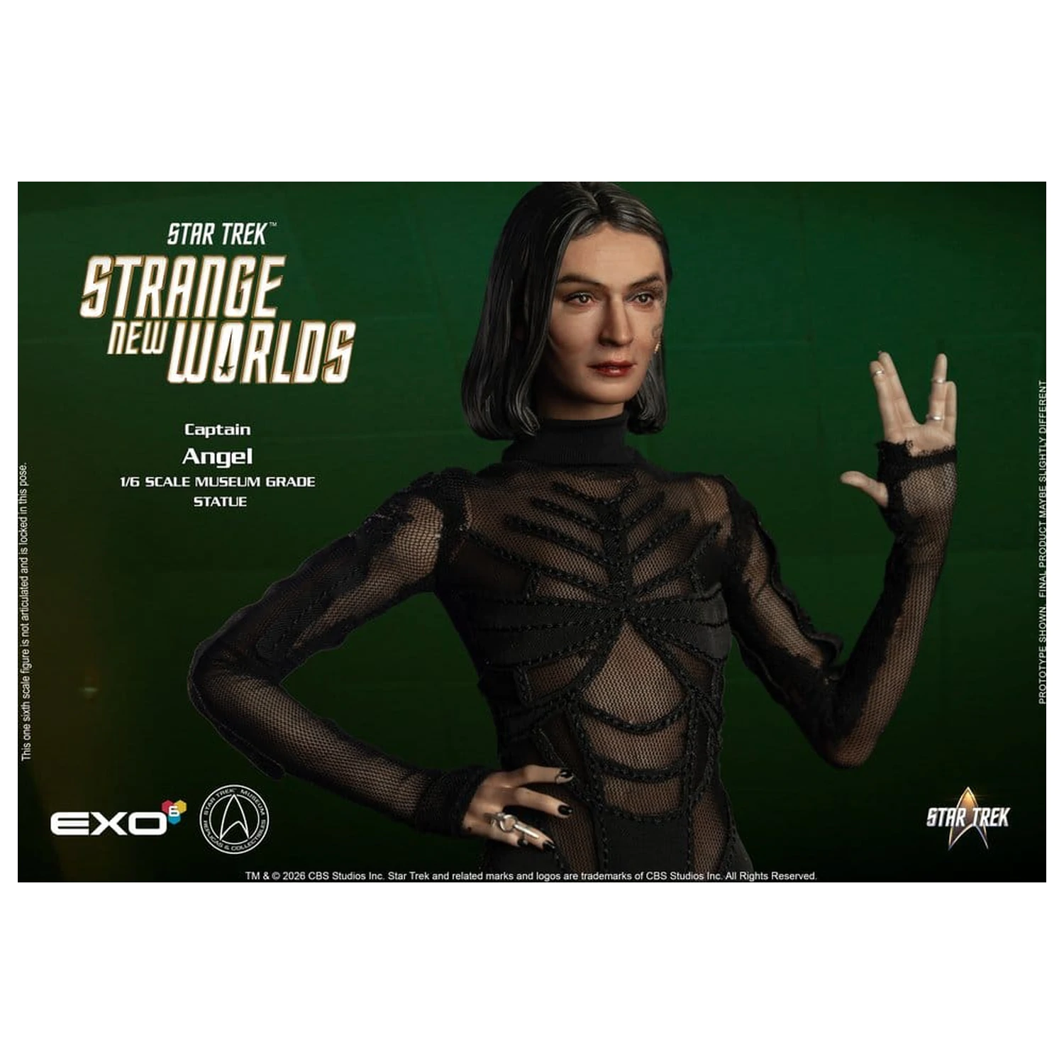 Star Trek: Strange New Worlds Mixed Media figura 1/6 Captain Angel 28 cm termékfotó