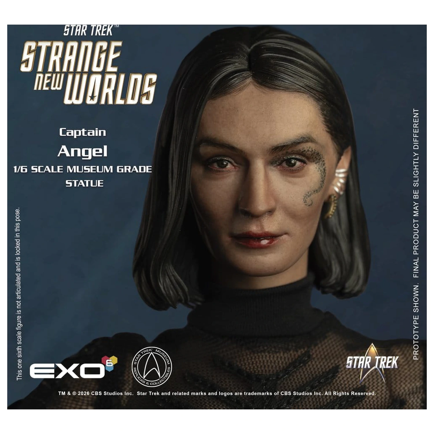 Star Trek: Strange New Worlds Mixed Media figura 1/6 Captain Angel 28 cm termékfotó