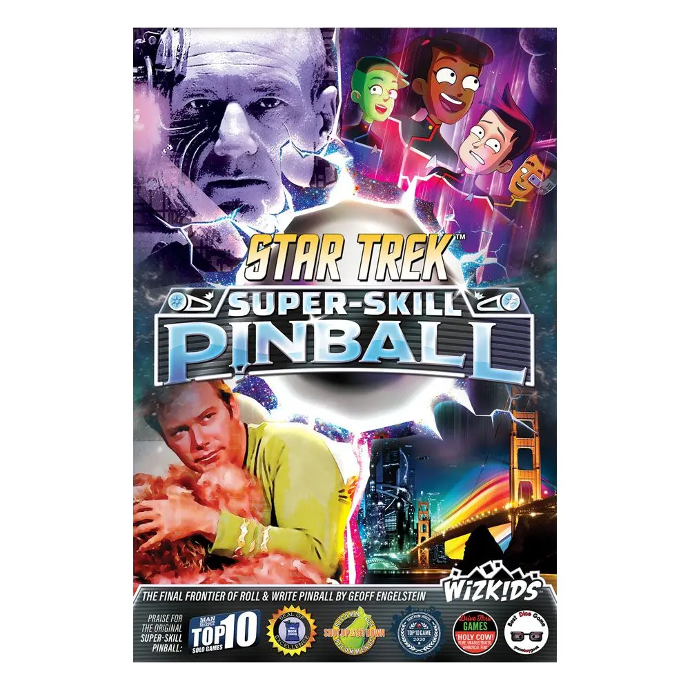 Star Trek Super-Skill Pinball Angol nyelvű társasjáték termékfotó