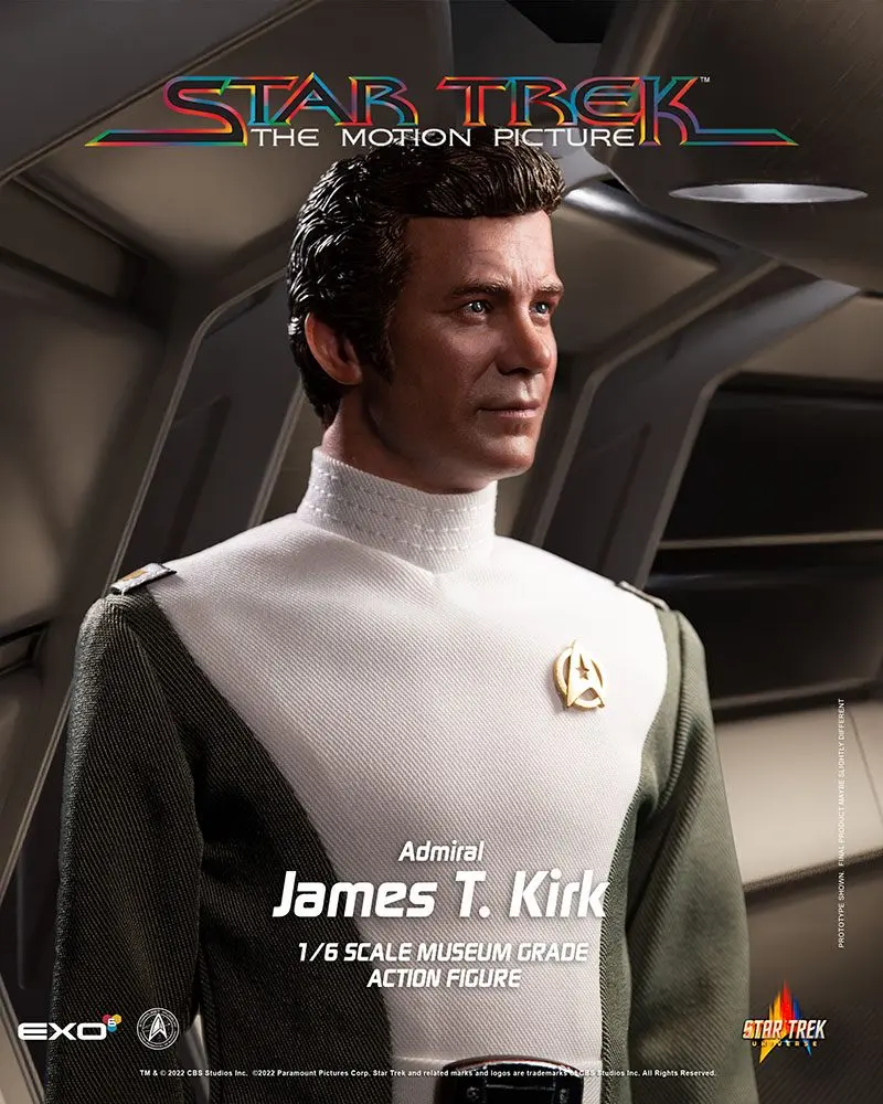 Star Trek: The Motion Picture 1/6 Admiral James T. Kirk akciófigura 30 cm termékfotó