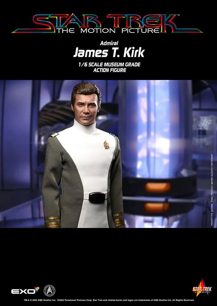 Star Trek: The Motion Picture 1/6 Admiral James T. Kirk akciófigura 30 cm termékfotó