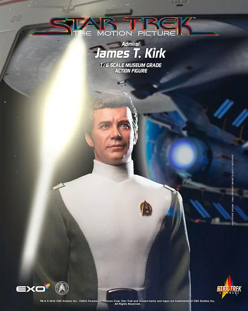 Star Trek: The Motion Picture 1/6 Admiral James T. Kirk akciófigura 30 cm termékfotó