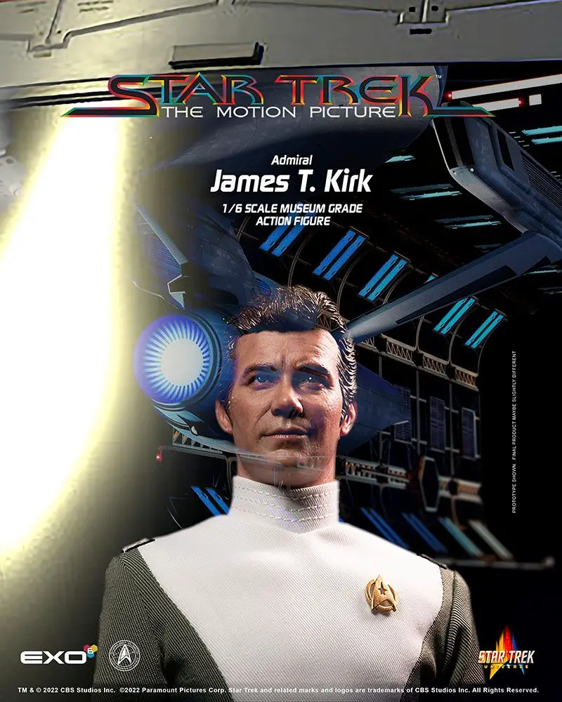 Star Trek: The Motion Picture 1/6 Admiral James T. Kirk akciófigura 30 cm termékfotó