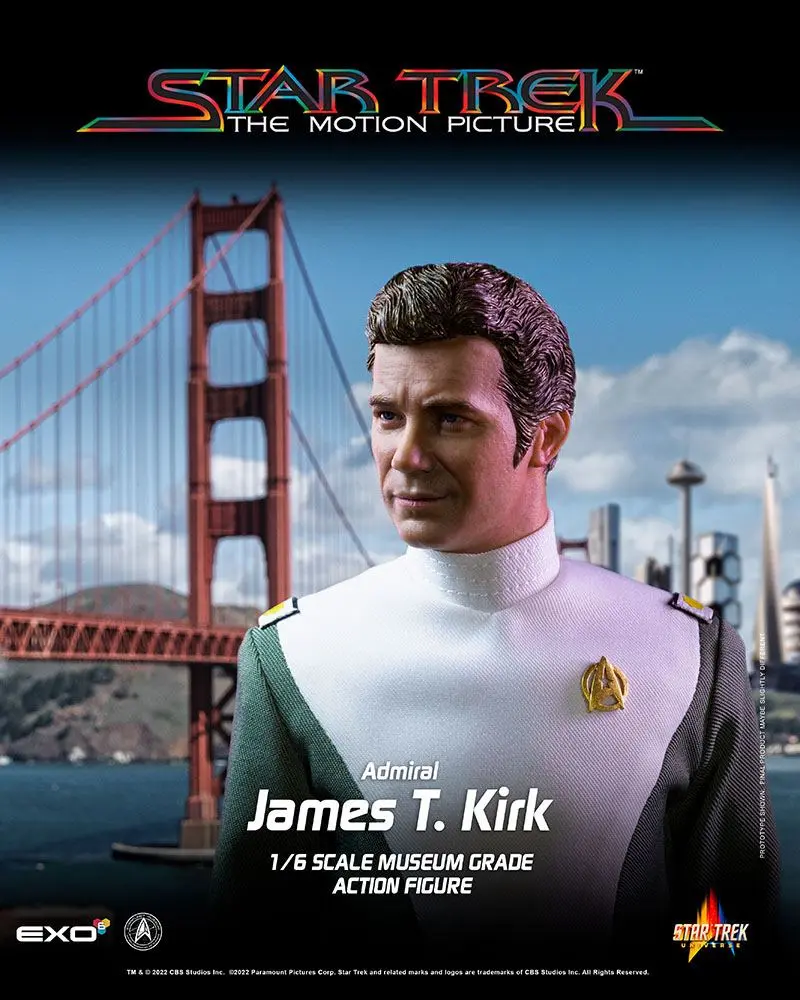 Star Trek: The Motion Picture 1/6 Admiral James T. Kirk akciófigura 30 cm termékfotó
