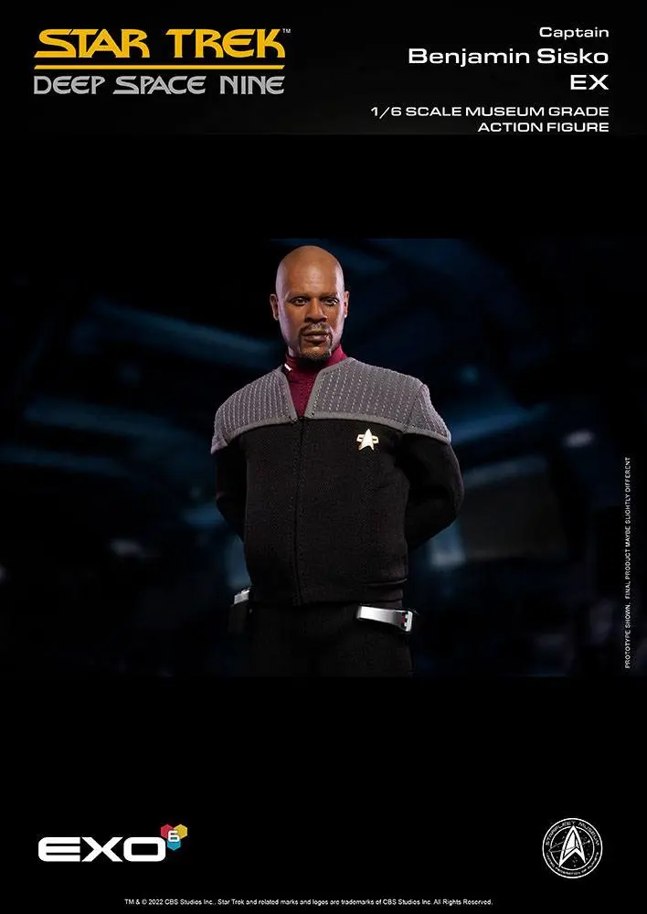 Star Trek: The Next Generation 1/6 Captain Benjamin Sisko (Essentials Version) akciófigura 30 cm termékfotó