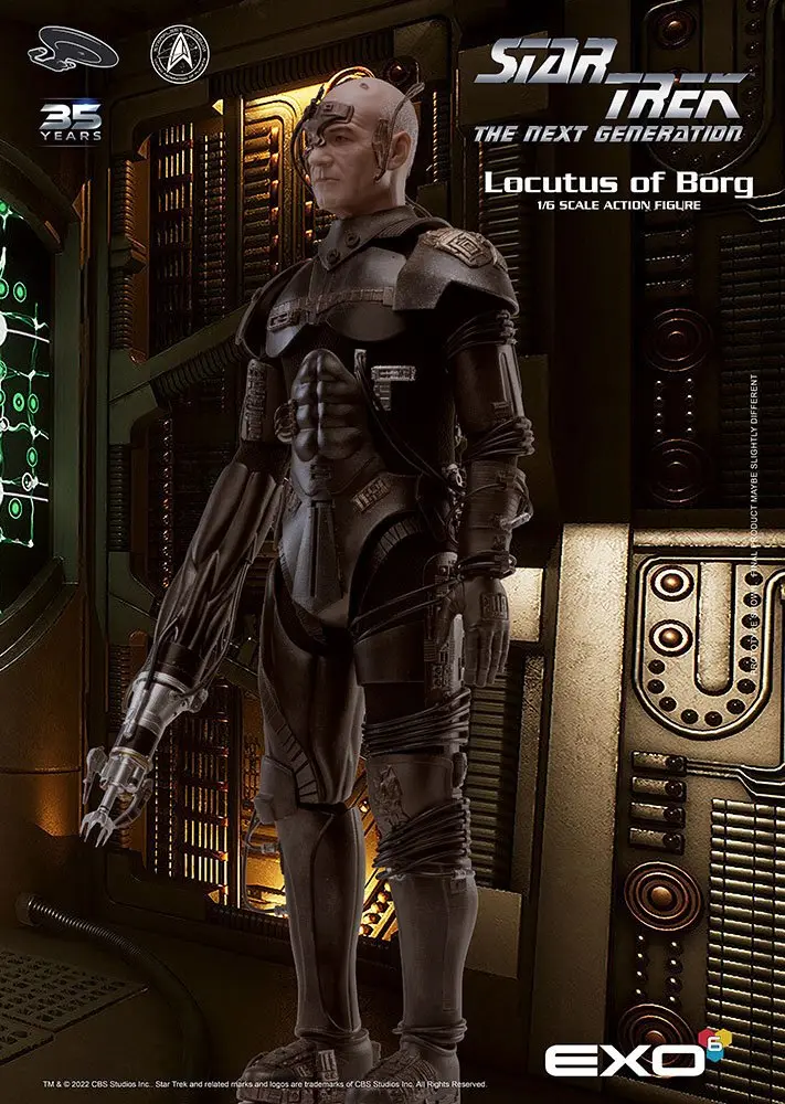 Star Trek: The Next Generation 1/6 Locutus of Borg akciófigura 30 cm termékfotó