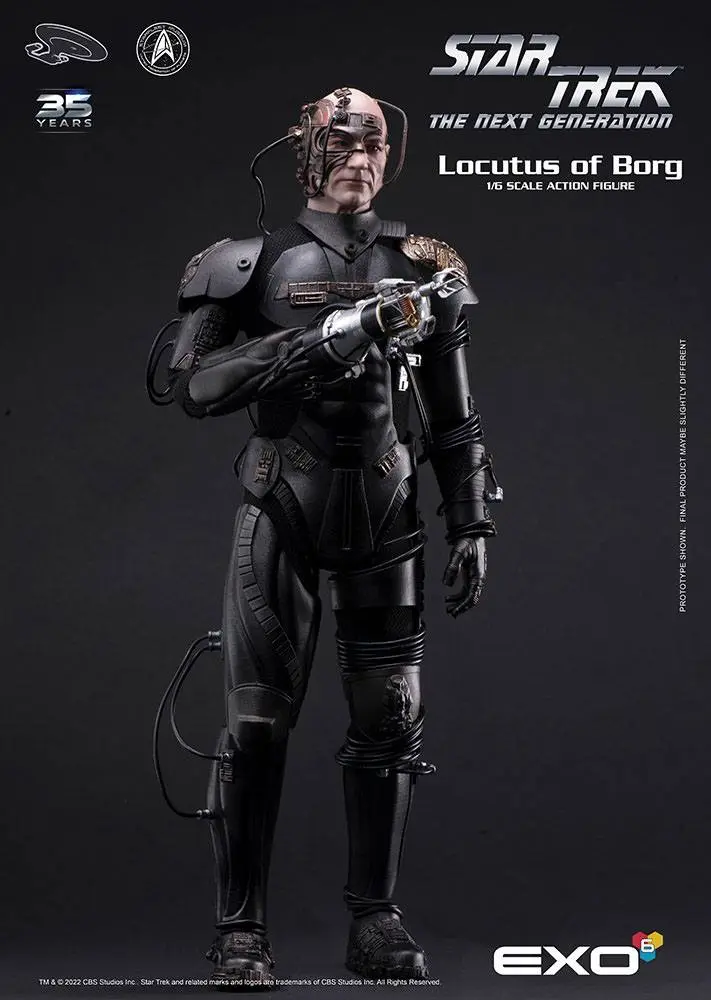 Star Trek: The Next Generation 1/6 Locutus of Borg akciófigura 30 cm termékfotó