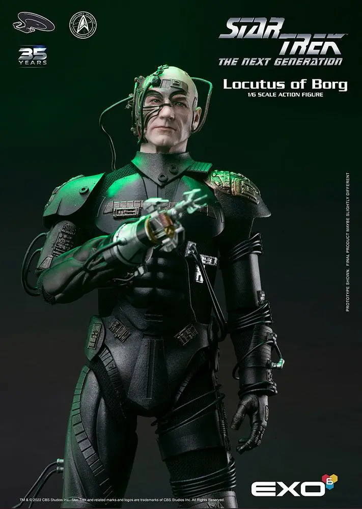 Star Trek: The Next Generation 1/6 Locutus of Borg akciófigura 30 cm termékfotó