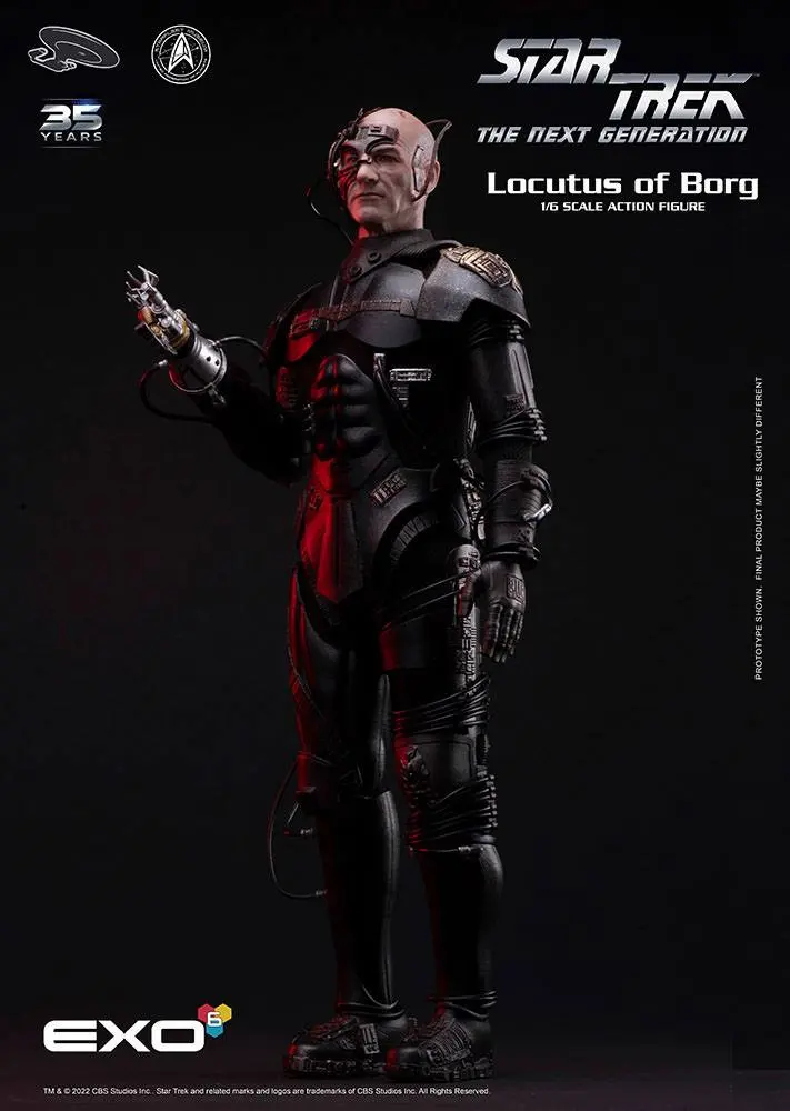 Star Trek: The Next Generation 1/6 Locutus of Borg akciófigura 30 cm termékfotó