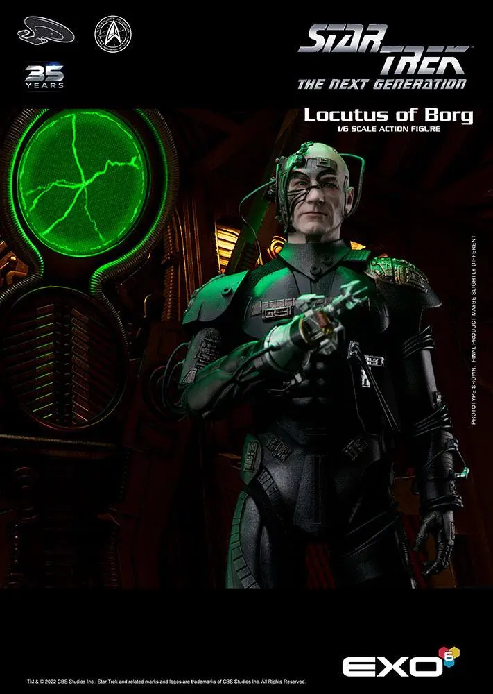 Star Trek: The Next Generation 1/6 Locutus of Borg akciófigura 30 cm termékfotó