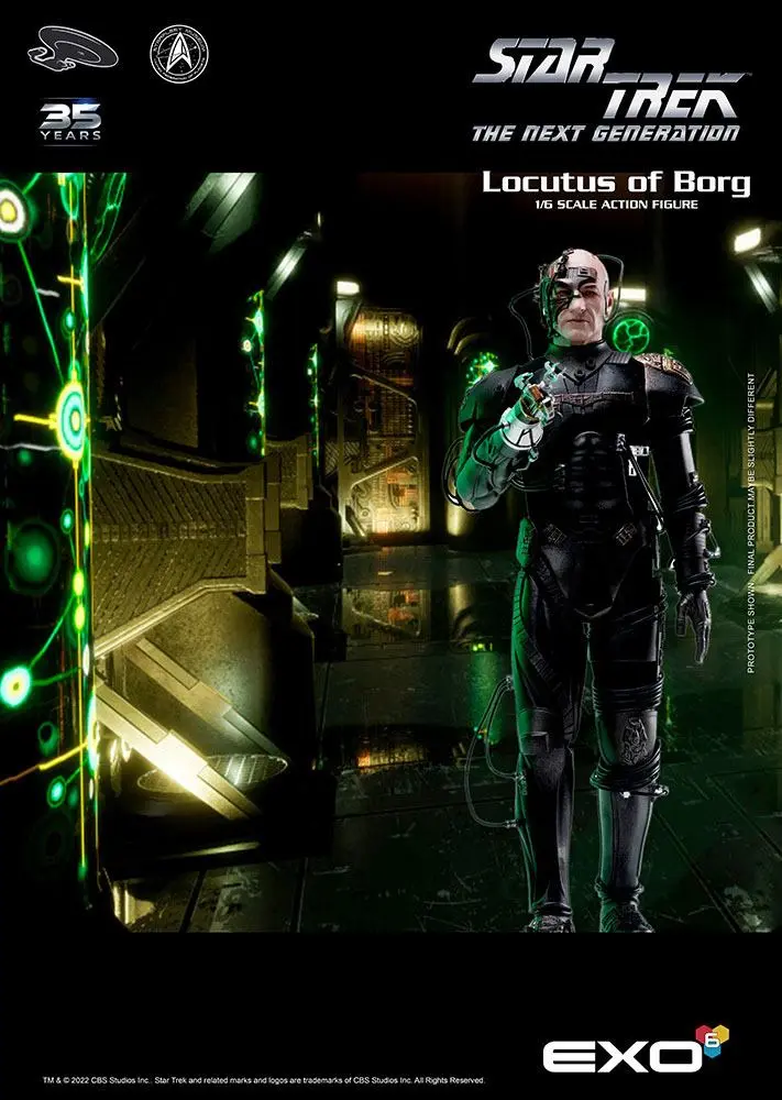 Star Trek: The Next Generation 1/6 Locutus of Borg akciófigura 30 cm termékfotó