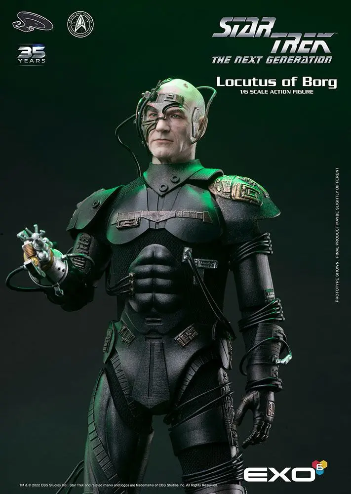 Star Trek: The Next Generation 1/6 Locutus of Borg akciófigura 30 cm termékfotó
