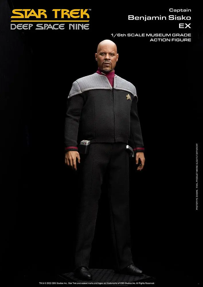 Star Trek: The Next Generation 1/6 Captain Benjamin Sisko (Essentials Version) akciófigura 30 cm termékfotó