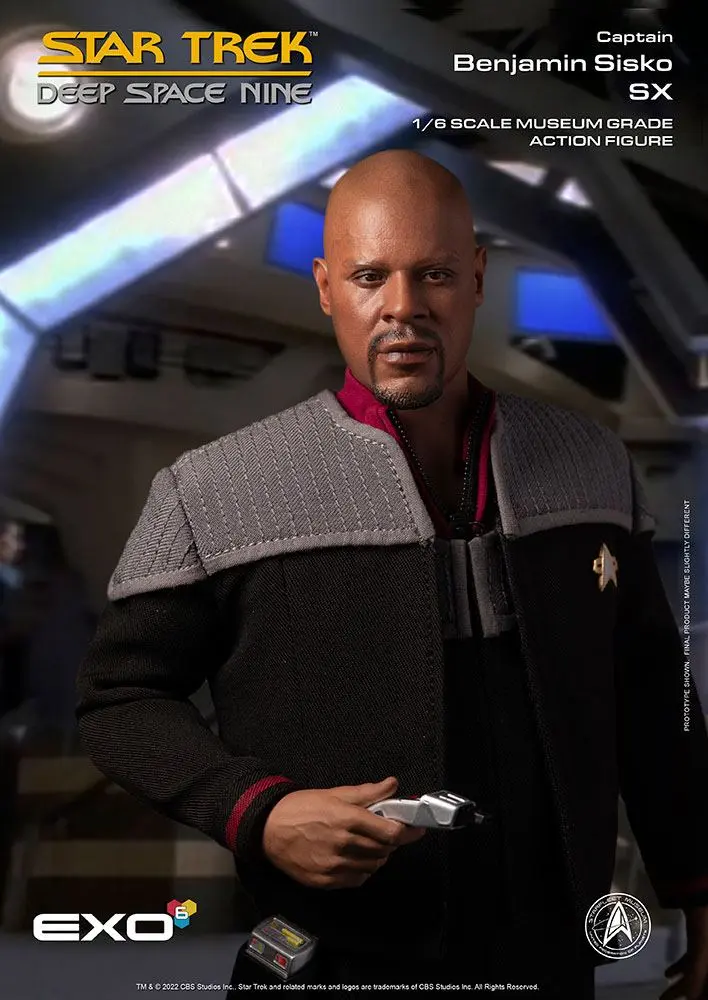 Star Trek: The Next Generation 1/6 Captain Benjamin Sisko (Standard Version) akciófigura 30 cm termékfotó