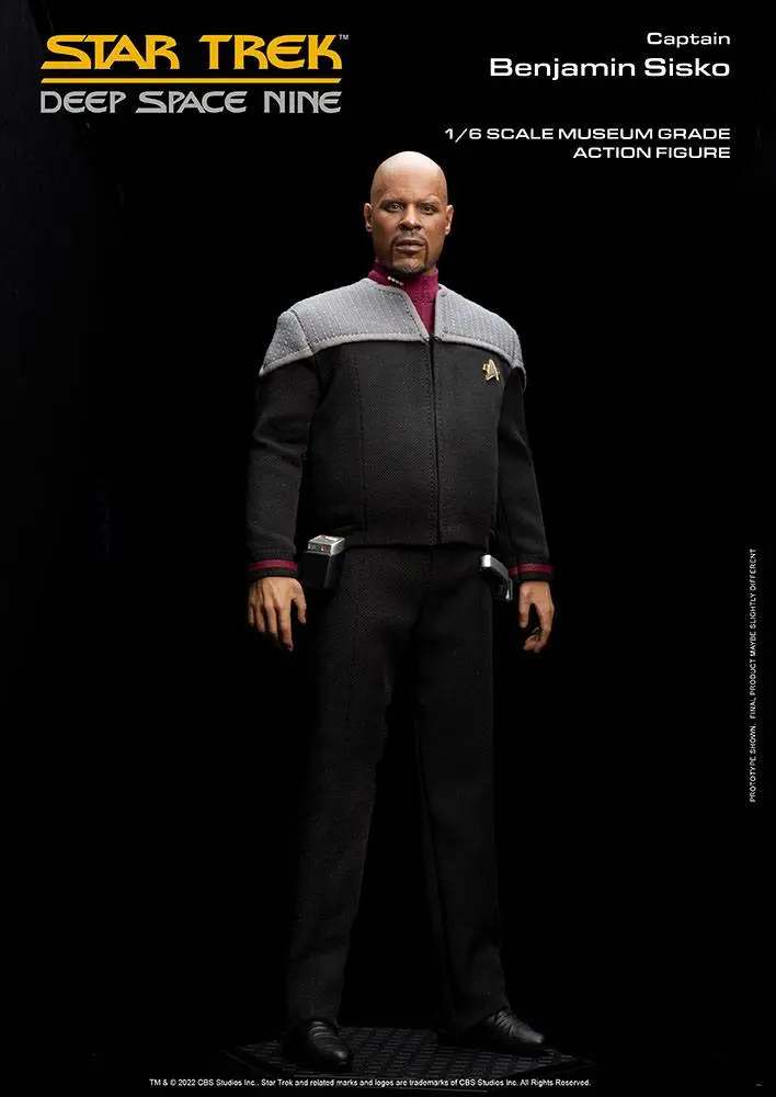 Star Trek: The Next Generation 1/6 Captain Benjamin Sisko (Standard Version) akciófigura 30 cm termékfotó