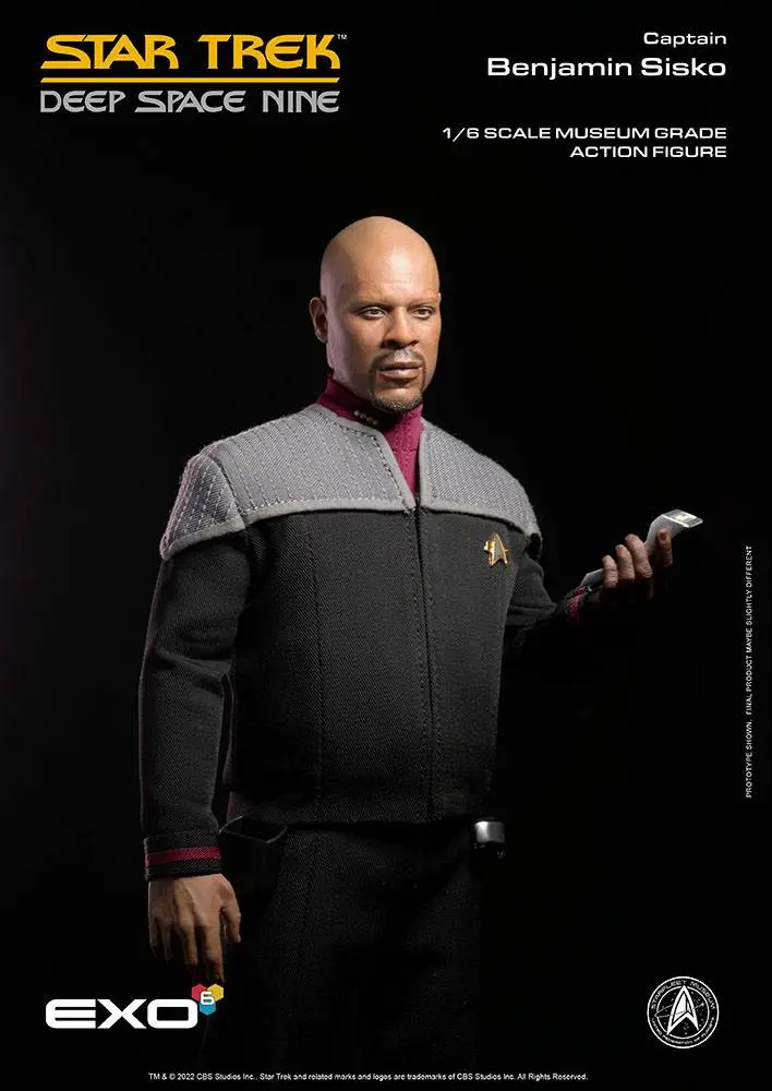 Star Trek: The Next Generation 1/6 Captain Benjamin Sisko (Standard Version) akciófigura 30 cm termékfotó