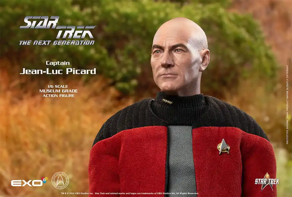 Star Trek: The Next Generation 1/6 Captain Jean-Luc Picard akciófigura 30 cm termékfotó